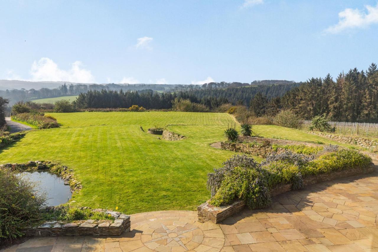 Tregoninny Vineyard And Woodland Farmhouse Truro Exterior photo