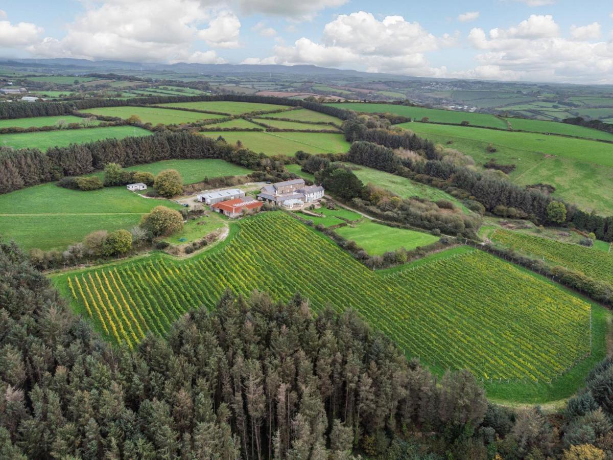 Tregoninny Vineyard And Woodland Farmhouse Truro Exterior photo